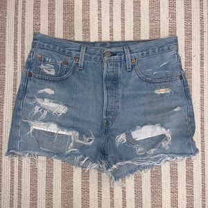 Levi's jean shorts